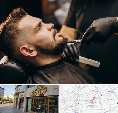 آرایشگاه مردانه در عطاران قم