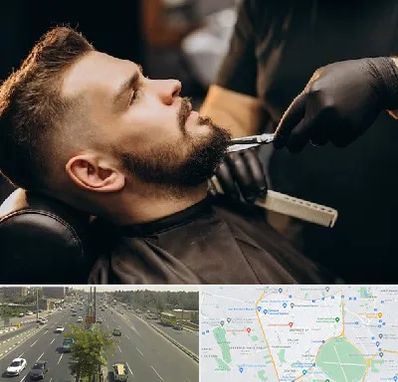 آرایشگاه مردانه در منطقه 17 تهران