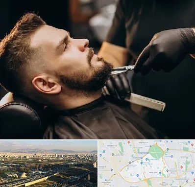 آرایشگاه مردانه در منطقه 19 تهران