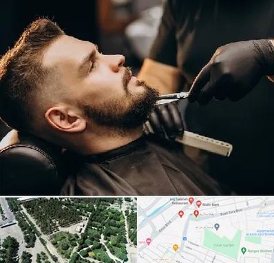 آرایشگاه مردانه در سالاریه قم
