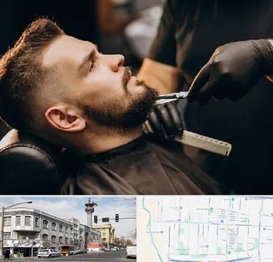 آرایشگاه مردانه در 17شهریور