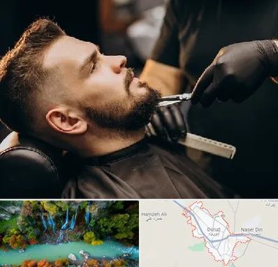 آرایشگاه مردانه در دورود