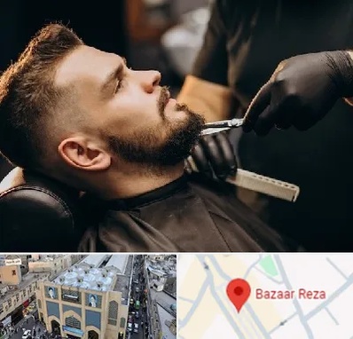 آرایشگاه مردانه در بازار رضا مشهد