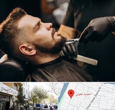 آرایشگاه مردانه در مجیدیه جنوبی