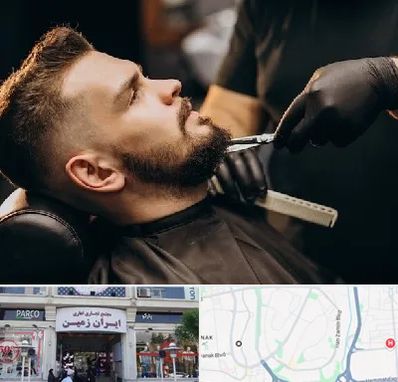 آرایشگاه مردانه در ایران زمین