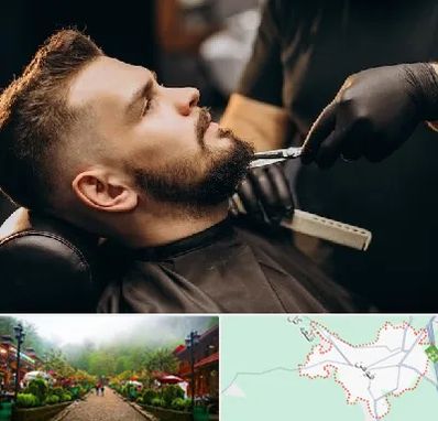 آرایشگاه مردانه در فومن