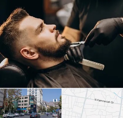 آرایشگاه مردانه در کامرانیه