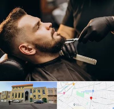 آرایشگاه مردانه در زنبیل آباد قم