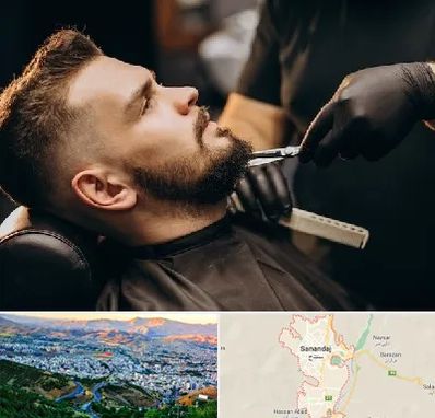 آرایشگاه مردانه در سنندج