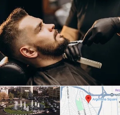 آرایشگاه مردانه در آرژانتین