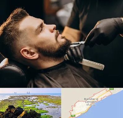 آرایشگاه مردانه در بندرلنگه