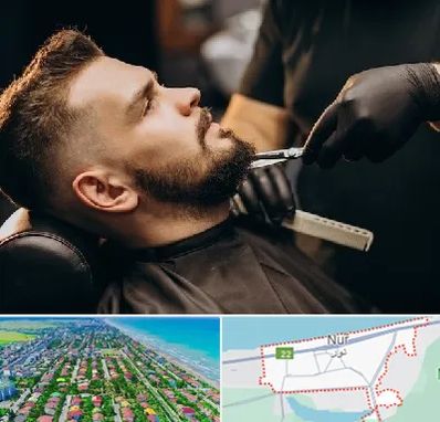 آرایشگاه مردانه در نور