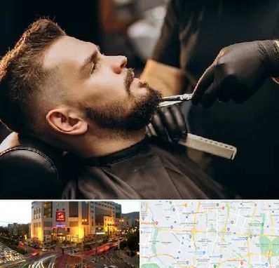 آرایشگاه مردانه در جنت آباد تهران 