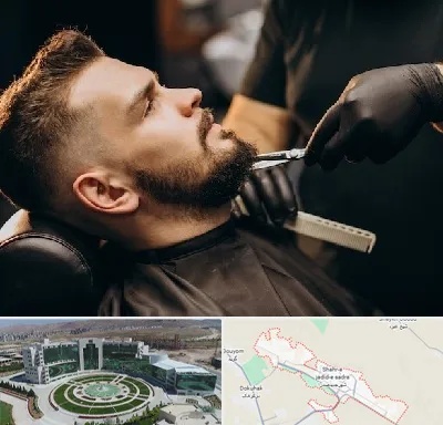 آرایشگاه مردانه در صدرا