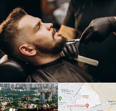 آرایشگاه مردانه در عظیمیه کرج 