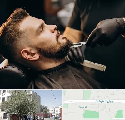 آرایشگاه مردانه در طرشت