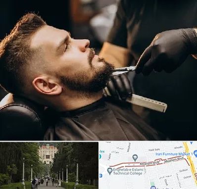 آرایشگاه مردانه در بلوار معلم رشت 