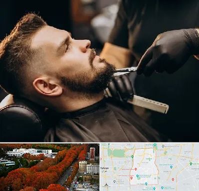 آرایشگاه مردانه در منطقه 6 تهران