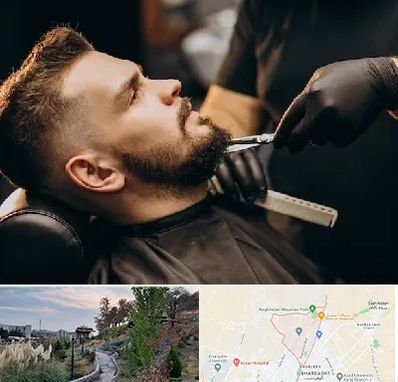 آرایشگاه مردانه در باغستان کرج