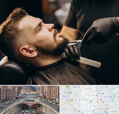 آرایشگاه مردانه در منطقه 10 تهران