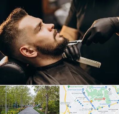 آرایشگاه مردانه در قدوسی غربی شیراز