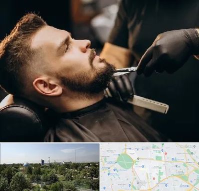 آرایشگاه مردانه در منطقه 16 تهران