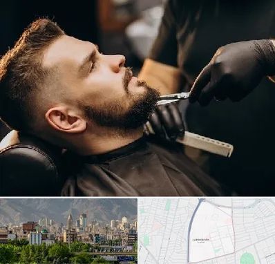 آرایشگاه مردانه در جمشیدیه