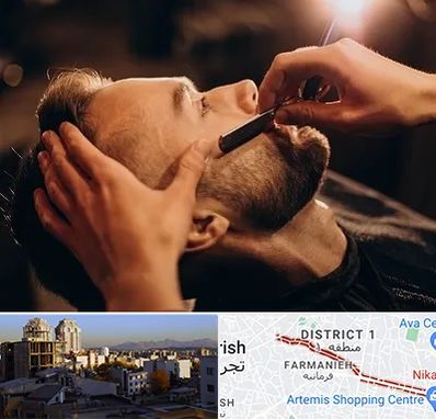 آرایشگاه داماد در فرمانیه 