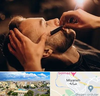 آرایشگاه داماد در میانه