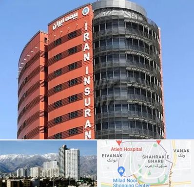 بیمه ایران در شهرک غرب 
