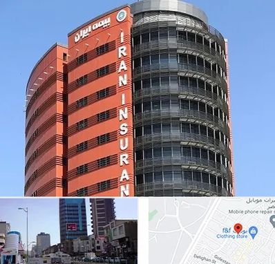 بیمه ایران در چهارراه طالقانی کرج