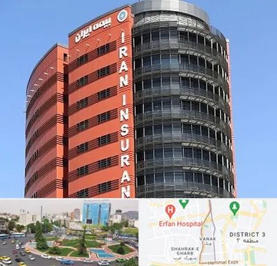 بیمه ایران در ونک 