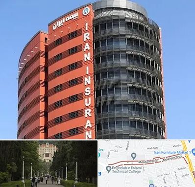 بیمه ایران در بلوار معلم رشت 