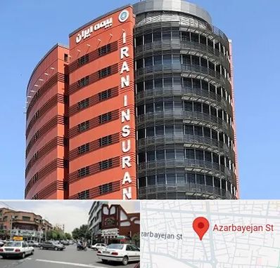 بیمه ایران در خیابان آذربایجان