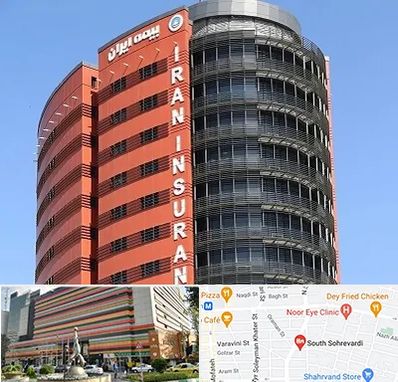 بیمه ایران در سهروردی 