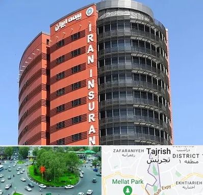 بیمه ایران در تجریش 