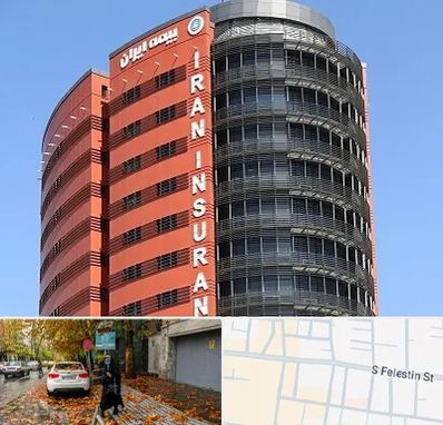 بیمه ایران در خیابان فلسطین
