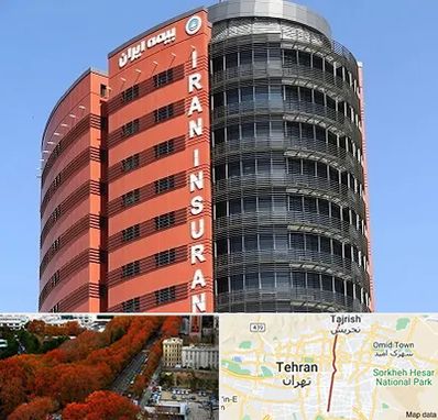 بیمه ایران در ولیعصر 