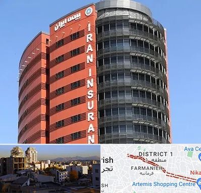 بیمه ایران در فرمانیه 