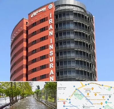 بیمه ایران در خیابان ارم شیراز