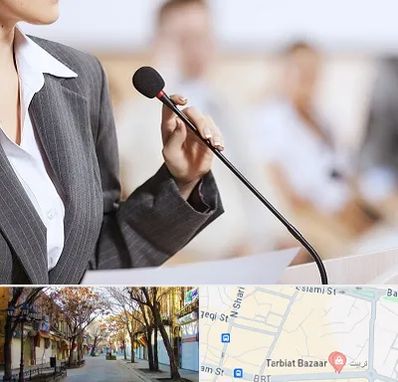 آموزشگاه فن بیان در تربیت تبریز