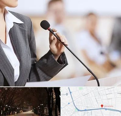 آموزشگاه فن بیان در ابوریحان تبریز