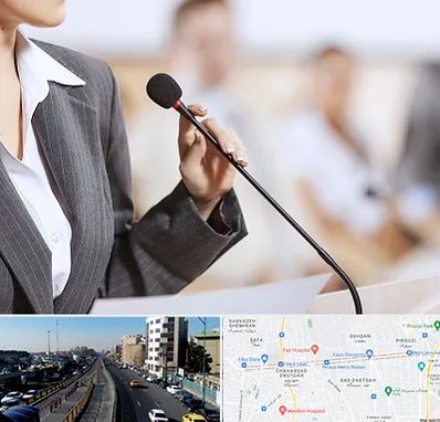 آموزشگاه فن بیان در پیروزی 