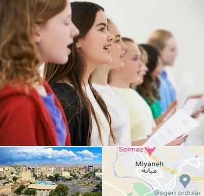 آموزشگاه صدا سازی در میانه