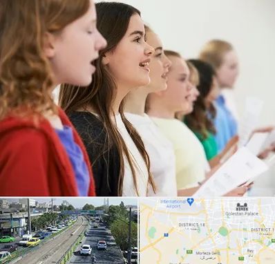 آموزشگاه صدا سازی در جنوب تهران 