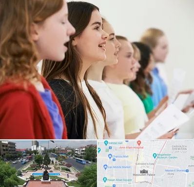 آموزشگاه صدا سازی در بهارستان 