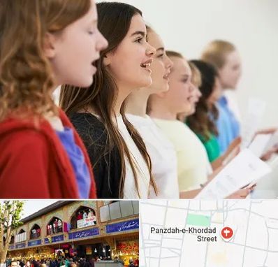 آموزشگاه صدا سازی در 15 خرداد