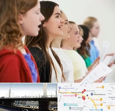 آموزشگاه صدا سازی در پارک وی 