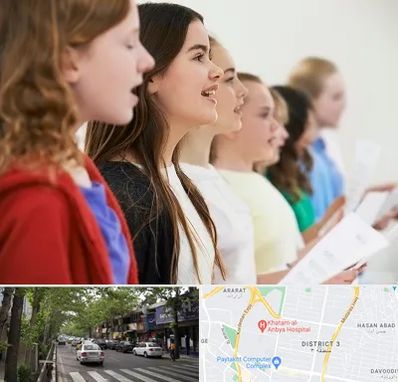 آموزشگاه صدا سازی در ظفر 