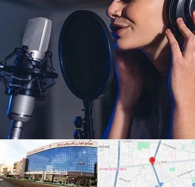 آموزشگاه دکلمه در نصف راه تبریز